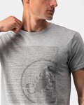 CASTELLI Camiseta de manga corta - SCORPION TEE - gris