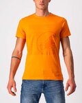 CASTELLI Camiseta de manga corta - SCORPION TEE - naranja