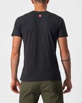 CASTELLI Camiseta de manga corta - VENTAGLIO TEE - negro