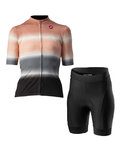 CASTELLI maillot corto y pantalón corto - DOLCE LADY - rosa/gris/negro