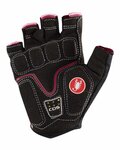 CASTELLI guantes de dedos cortos - DOLCISSIMA 2 LADY - rojo