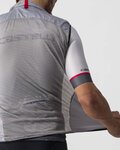 CASTELLI chaleco - ARIA - plateado