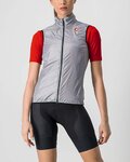 CASTELLI chaleco - ARIA LADY - plateado