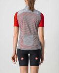 CASTELLI chaleco - ARIA LADY - plateado