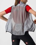 CASTELLI chaleco - ARIA LADY - plateado