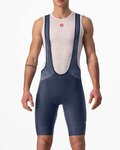 CASTELLI pantalones cortos de tirantes - ENDURANCE 3 - azul