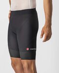 CASTELLI pantalones cortos sin tirantes - ENDURANCE 3 - negro