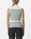 CASTELLI maillot sin mangas - SOLARIS LADY - verde/marfil