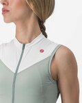 CASTELLI maillot sin mangas - SOLARIS LADY - verde/marfil