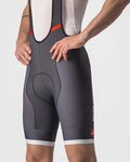 CASTELLI pantalones cortos de tirantes - COMPETIZION KIT - gris