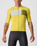CASTELLI jersey de manga corta - PROLOGO VII - amarillo/marfil