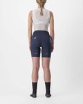 CASTELLI pantalones cortos sin tirantes - VELOCISSIMA 3 LADY - azul