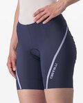 CASTELLI pantalones cortos sin tirantes - VELOCISSIMA 3 LADY - azul