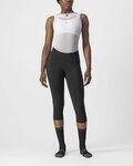 CASTELLI Pantalón 3/4 sin tirantes - VELOCISSIMA 3 LADY - negro
