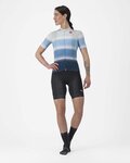 CASTELLI jersey de manga corta - DOLCE LADY - azul/azul claro