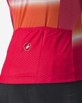 CASTELLI jersey de manga corta - DOLCE LADY - rojo/naranja