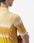 CASTELLI jersey de manga corta - DOLCE LADY - amarillo/granate