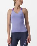 CASTELLI maillot sin mangas - SOLARIS LADY - púrpura