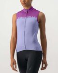 CASTELLI maillot sin mangas - VELOCISSIMA LADY - púrpura