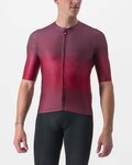 CASTELLI jersey de manga corta - AERO RACE 6.0 - granate