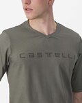CASTELLI jersey de manga corta - TRAIL TECH 2 - gris