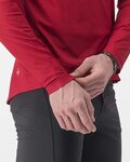 CASTELLI maillot de verano de manga larga - TRAIL TECH 2 - rojo