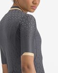 CASTELLI jersey de manga corta - PEZZI LADY - gris
