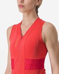 CASTELLI maillot sin mangas - ANIMA 4 LADY - naranja