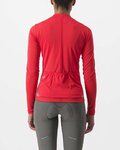 CASTELLI maillot de verano de manga larga - ANIMA 4 LADY - rojo