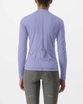 CASTELLI maillot de verano de manga larga - ANIMA 4 LADY - púrpura