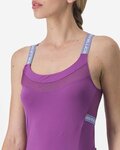 CASTELLI maillot sin mangas - BAVETTE LADY - púrpura
