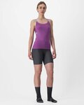 CASTELLI maillot sin mangas - BAVETTE LADY - púrpura