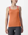 CASTELLI maillot sin mangas - BAVETTE LADY - naranja