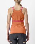 CASTELLI maillot sin mangas - BAVETTE LADY - naranja