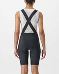 CASTELLI pantalones cortos de tirantes - UNLIMITED CARGO LADY - negro
