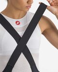 CASTELLI pantalones cortos de tirantes - UNLIMITED CARGO LADY - negro