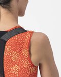 CASTELLI camiseta sin mangas - PRO MESH 4 W LADY - naranja