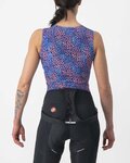 CASTELLI camiseta sin mangas - PRO MESH 4 W LADY - azul