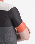 CASTELLI jersey de manga corta - SEZIONE - gris/negro/naranja