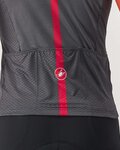CASTELLI jersey de manga corta - SEZIONE - gris/negro/naranja