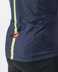 CASTELLI jersey de manga corta - SEZIONE - marfil/azul/rojo
