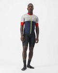 CASTELLI jersey de manga corta - SEZIONE - marfil/azul/rojo
