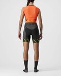 CASTELLI monos - FREE SANREMO LADY - negro/naranja