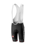 CASTELLI pantalones cortos de tirantes - INFERNO  - negro