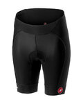 CASTELLI pantalones cortos sin tirantes - VELOCISSIMA LADY - negro