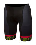 CASTELLI pantalones cortos sin tirantes - VOLO - amarillo/negro/rojo