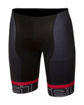 CASTELLI pantalones cortos sin tirantes - VOLO - negro/blanco