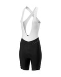 CASTELLI pantalones cortos de tirantes - VISTA LADY - negro