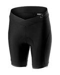 CASTELLI pantalones cortos sin tirantes - VISTA LADY - negro