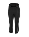 CASTELLI Pantalón 3/4 sin tirantes - VISTA LADY - negro
